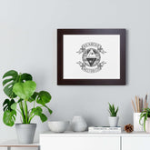 Framed as above so below mystic wall art in modern room decor