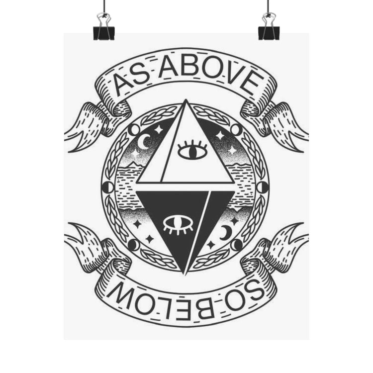 Mystical wall art prints featuring &