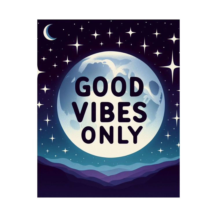 good vibes motivational posters featuring &