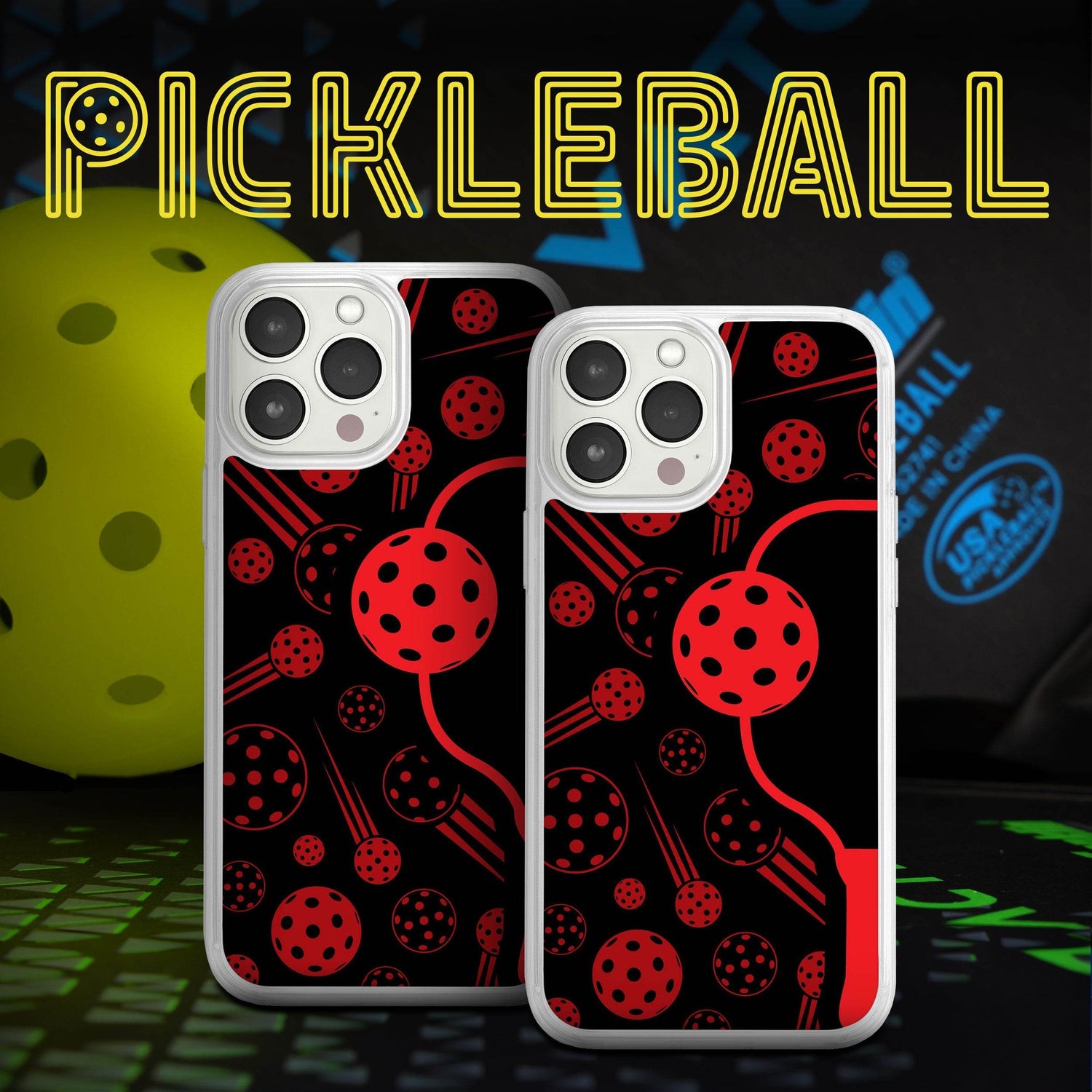 Pickleball iPhone 14 Mag-Safe Case - HD Protection for Your Device - Soul threads