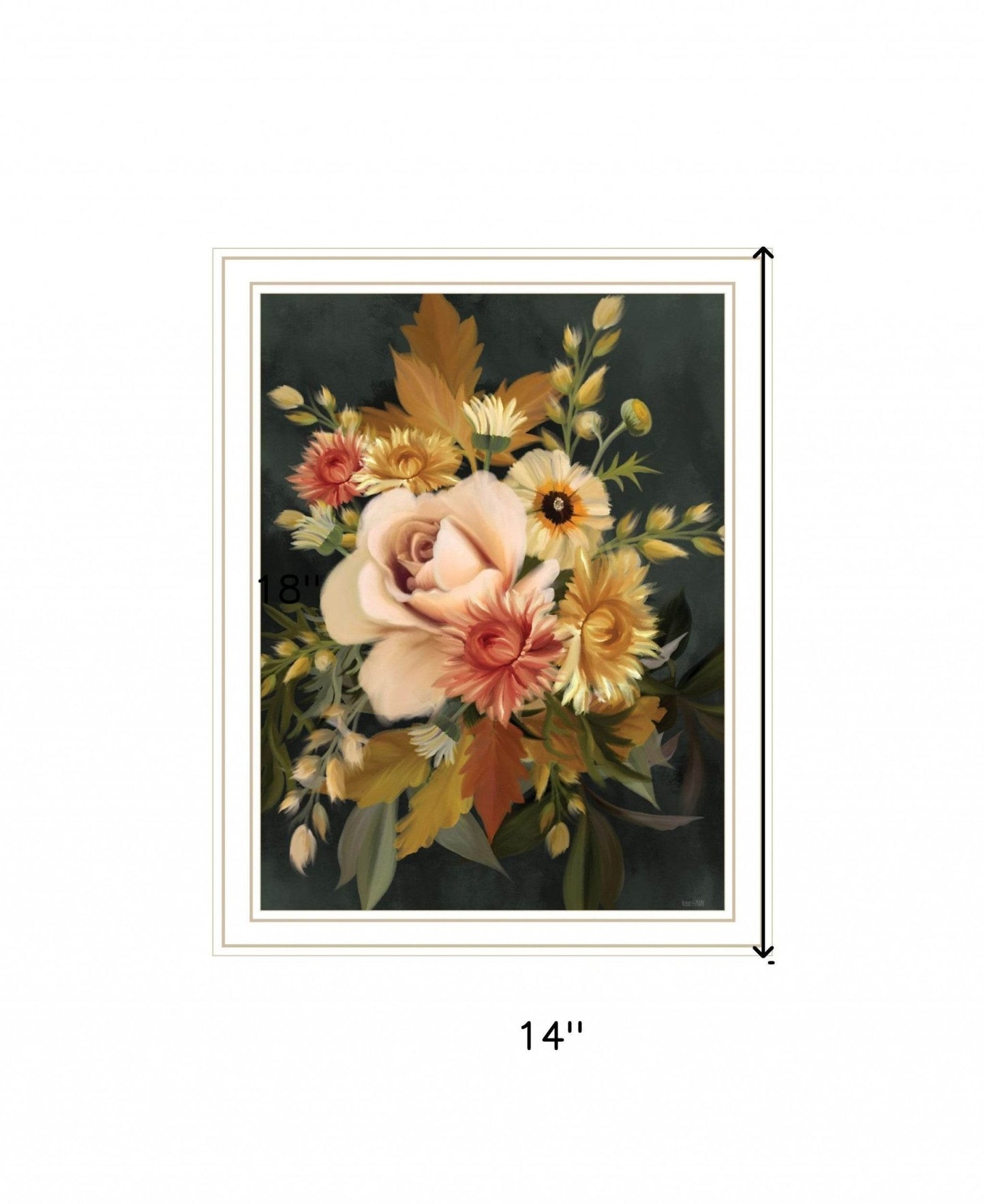 Romantic Autumn I 2 White Framed Print Wall Art - Soul threadssoulthreads25