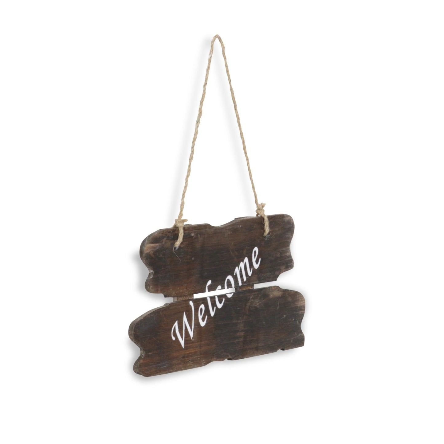 6" X 12" Brown Welcome Wood Wall Decor - Soul threadssoulthreads25