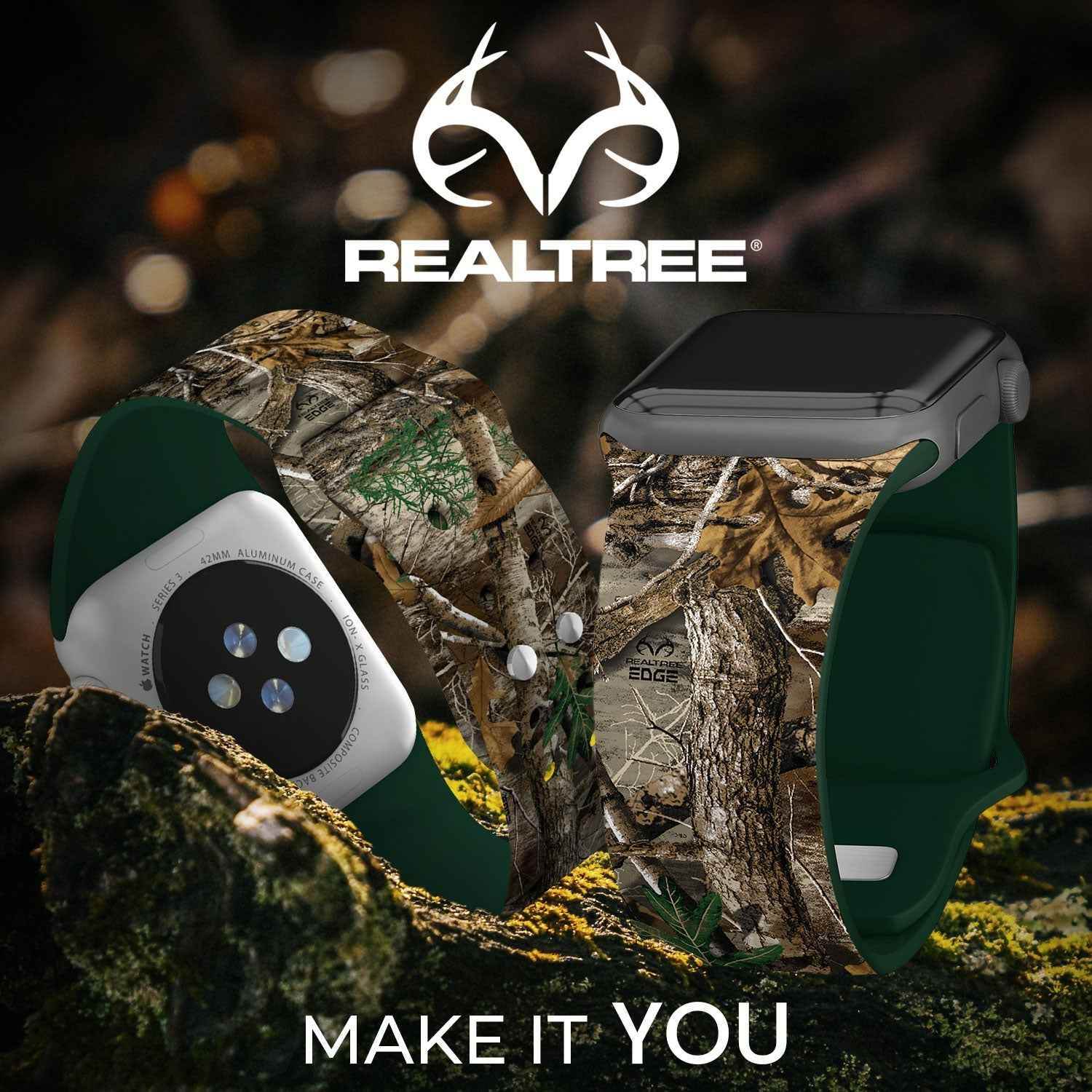 Realtree Edge HD Watch Band for Apple Watch – Durable and Stylish - Soul threads