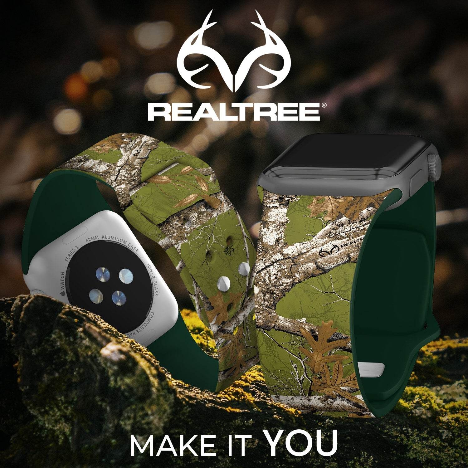 Realtree Edge HD Watch Band for Apple Watch – Durable and Stylish - Soul threads