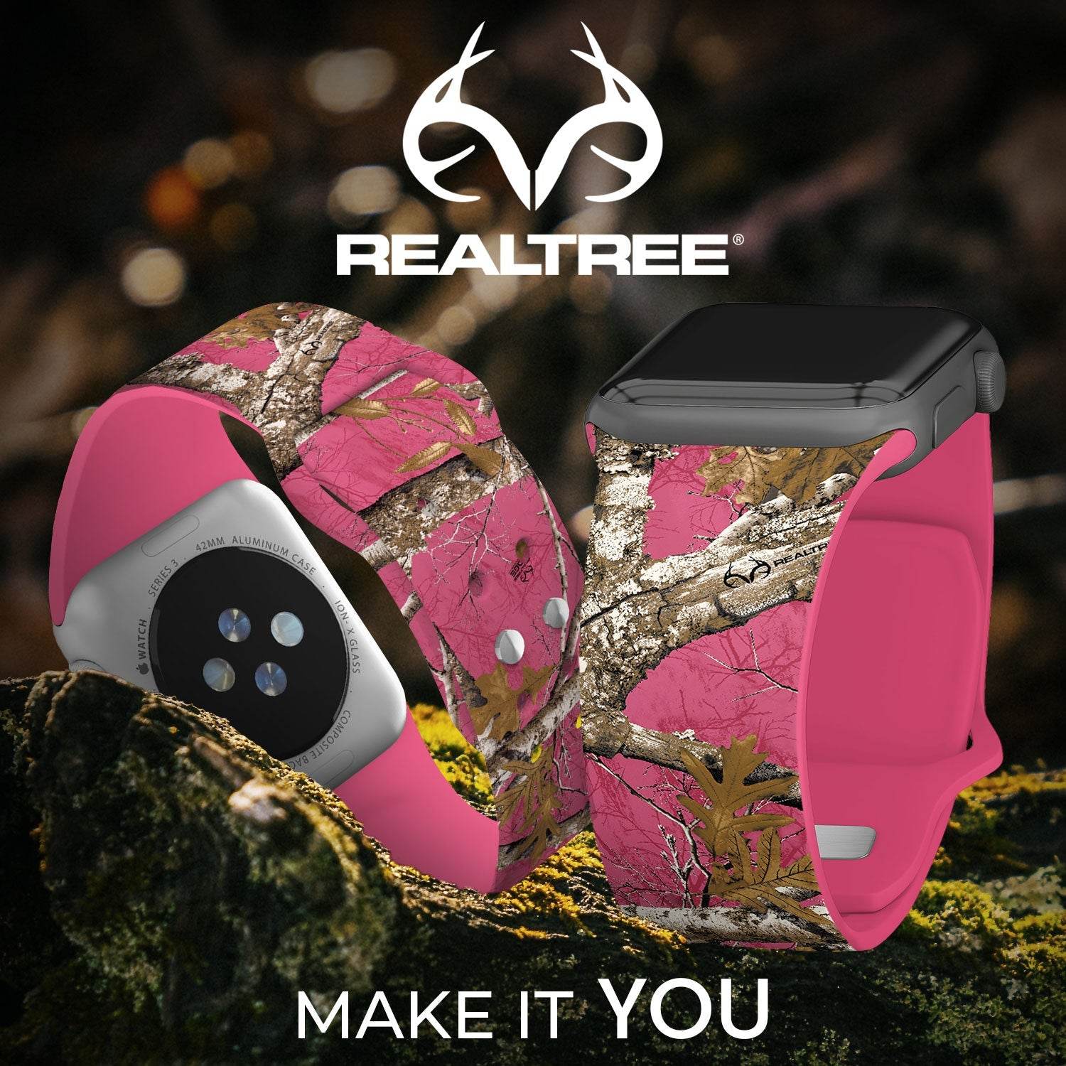 Realtree Edge HD Watch Band for Apple Watch – Durable and Stylish - Soul threads