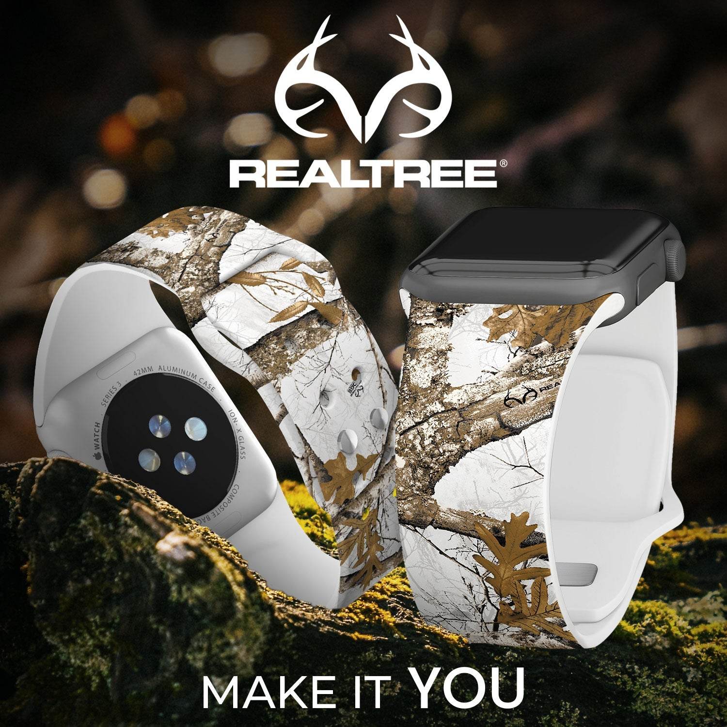 Realtree Edge HD Watch Band for Apple Watch – Durable and Stylish - Soul threads