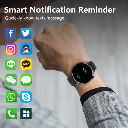 ECG monitor Smart Watch Non Invasive Blood Glucose Smart Watch with Blood Component Analysis - Soul threadssoulthreads25