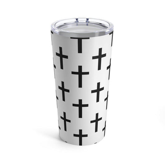 Insulated Tumbler 20oz Seamless Cross Pattern - Soul threadssoulthreads25