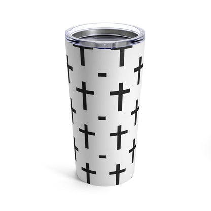 Insulated Tumbler 20oz Seamless Cross Pattern - Soul threadssoulthreads25