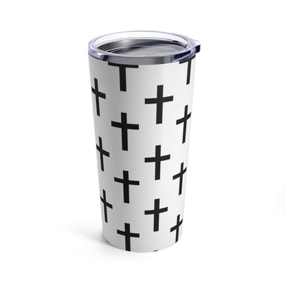 Insulated Tumbler 20oz Seamless Cross Pattern - Soul threadssoulthreads25