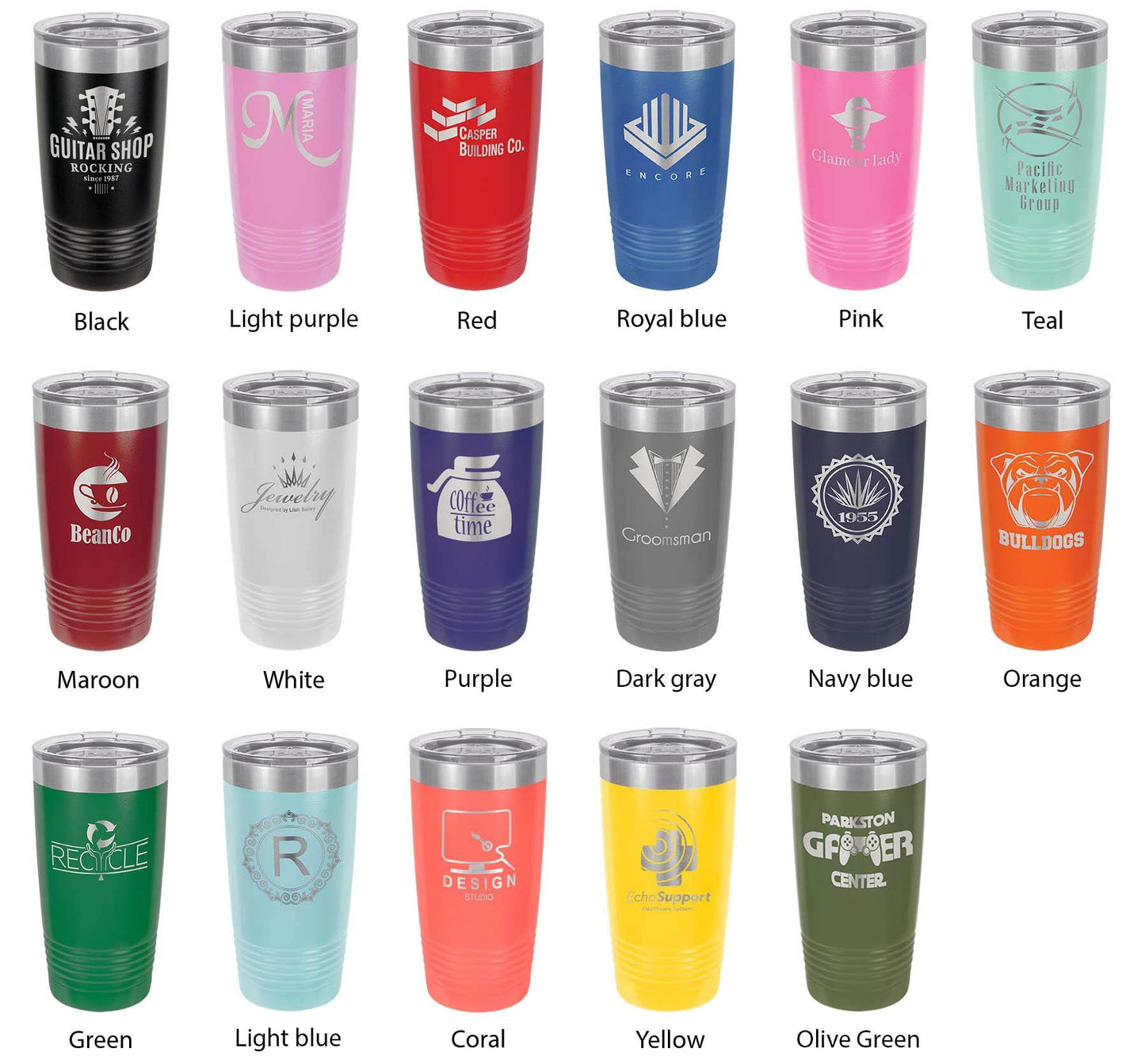 Tallahassee FL Love Tumbler Travel Mug Insulated Laser Engraved Coffee Cup Florida Gift 20 oz - Soul threadssoulthreads25