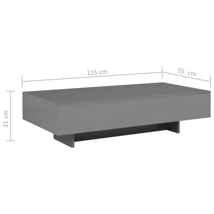 vidaXL Coffee Table Rectangular End Table Side Table Living Room Furniture - Soul threadssoulthreads25